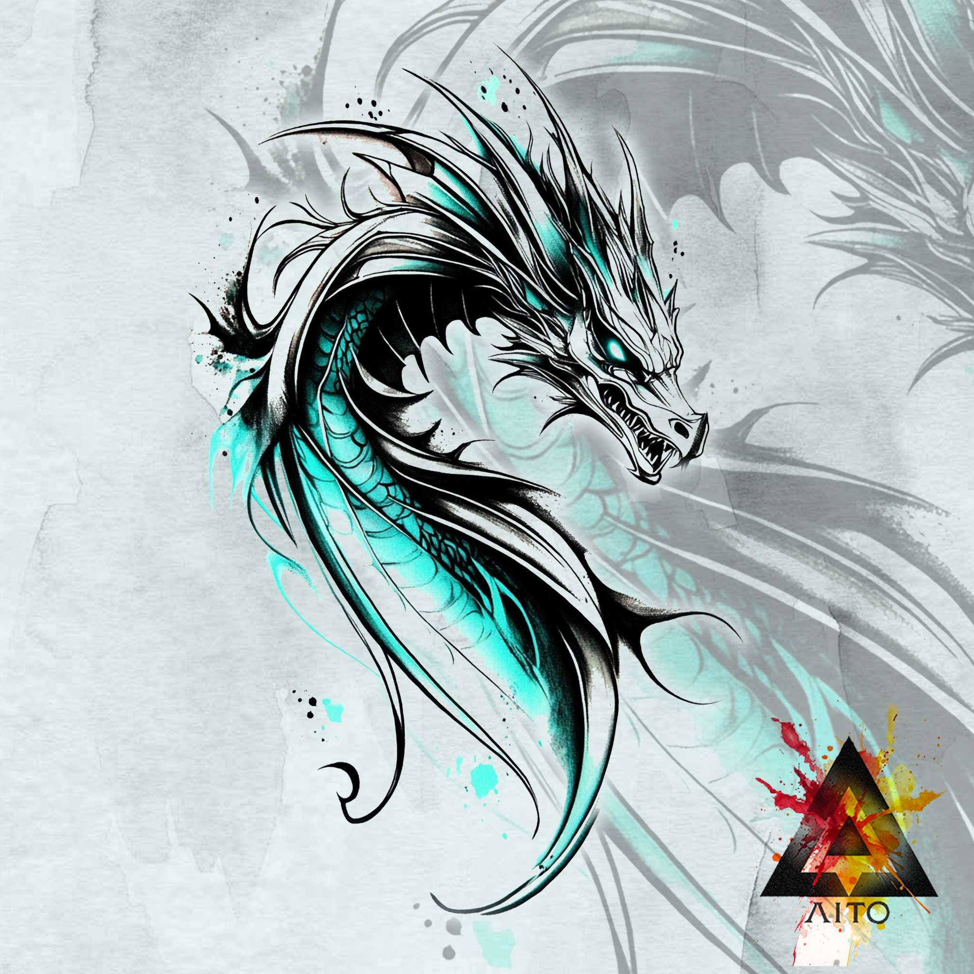Majestueux dragon